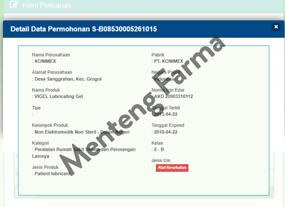 Vigel Lubricating Gel - 60 Gr - Menteng Farma