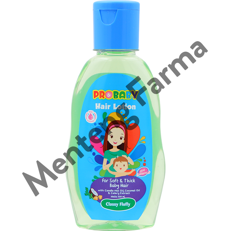 Probaby Hair Lotion Classy Fluffy 100 mL - Perawatan Rambut Bayi - Menteng Farma