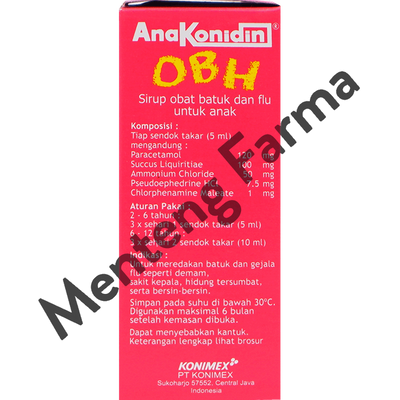 Anakonidin OBH Sirup 30 mL - Obat Batuk dan Flu Anak
