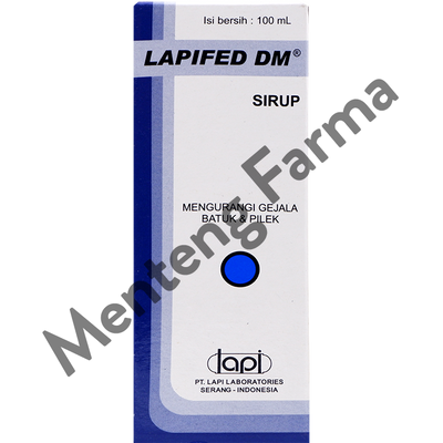 Lapifed DM Sirup 100 ml - Mengatasi Gejala Pilek - Menteng Farma