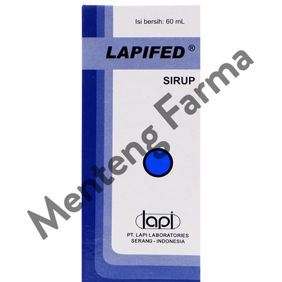 Lapifed Sirup 60 ml - Mengatasi Gejala Pilek - Menteng Farma