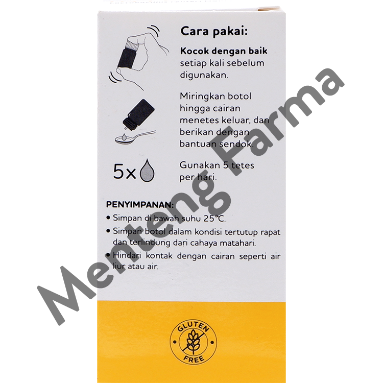 Interlac Drops 5 mL - Suplemen Kesehatan Saluran Cerna Bayi dan Anak - Menteng Farma