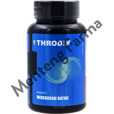 Throdix 60 Kapsul - Membantu Meredakan Batuk - Menteng Farma