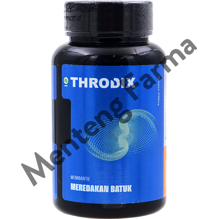 Throdix 60 Kapsul - Membantu Meredakan Batuk - Menteng Farma