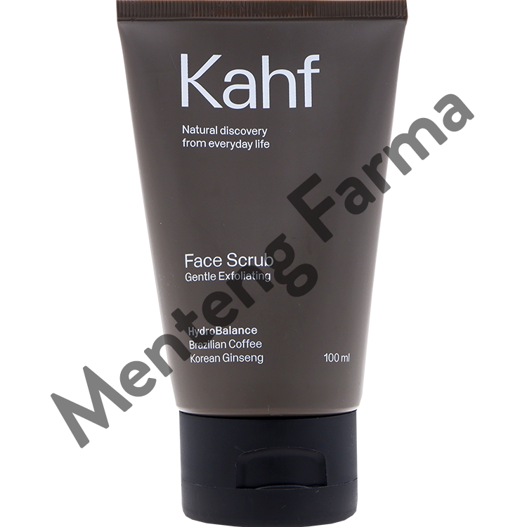 Kahf Gentle Exfoliating Face Scrub 100 mL - Membantu Samarkan Noda Hitam - Menteng Farma