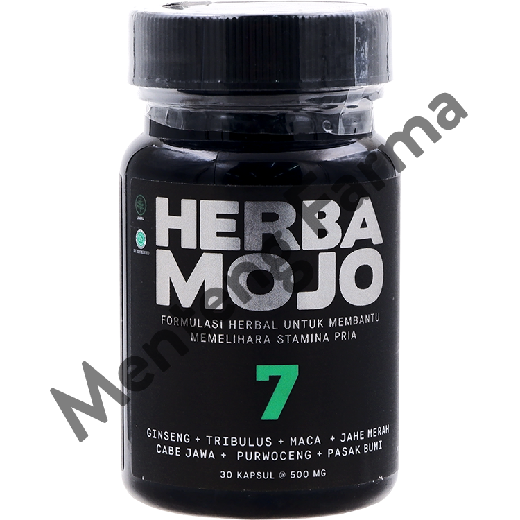 Herba mojo 30 Kapsul - Memelihara Stamina Pria - Menteng Farma