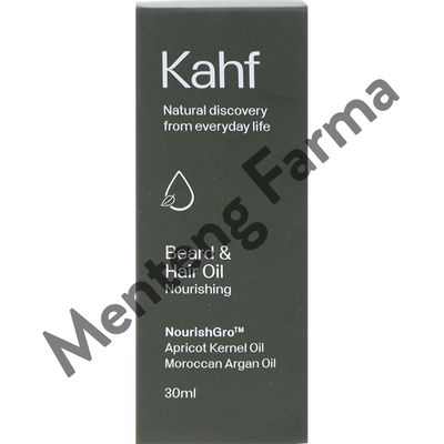 Kahf Nourishing Beard & Hair Oil 30 mL - Minyak Janggut dan Rambut - Menteng Farma