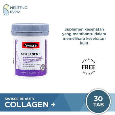 Swisse Beauty Collagen Plus 30 Tablet - Memelihara Kesehatan Kulit - Menteng Farma