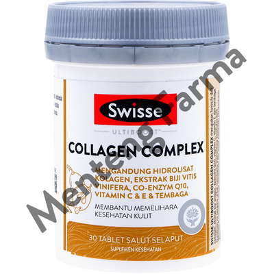 Swisse Ultiboost Collagen Complex 30 Tablet - Memelihara Kesehatan Kulit - Menteng Farma