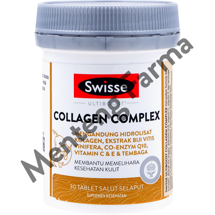 Swisse Ultiboost Collagen Complex 30 Tablet - Memelihara Kesehatan Kulit - Menteng Farma