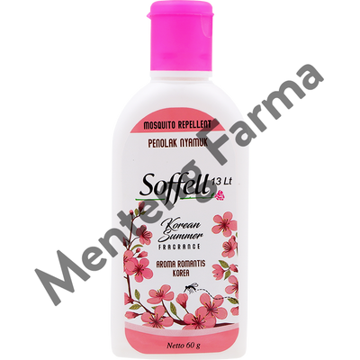 Soffell Lotion Korean Summer 60 Gr - Lotion Anti Nyamuk - Menteng Farma