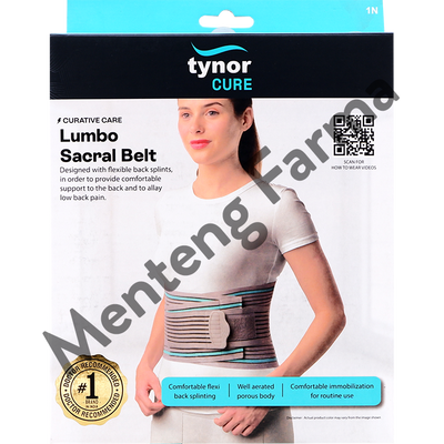 Tynor Lumbo Sacral Belt Size S - Melindungi Pinggang yang Cedera - Menteng Farma