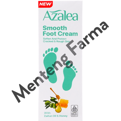 Azalea Smooth Foot Cream 35 Gr - Perawatan Kulit Kaki Kering dan Kasar