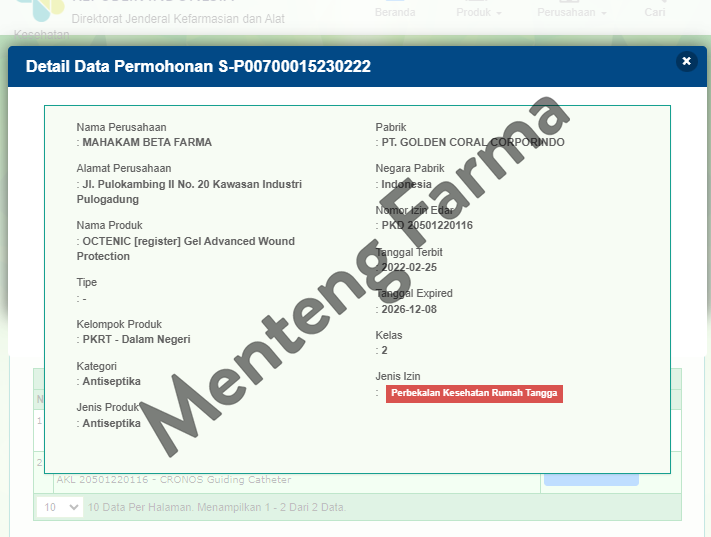 Octenic Gel 20 Gr - Gel Antiseptik Untuk Luka - Menteng Farma