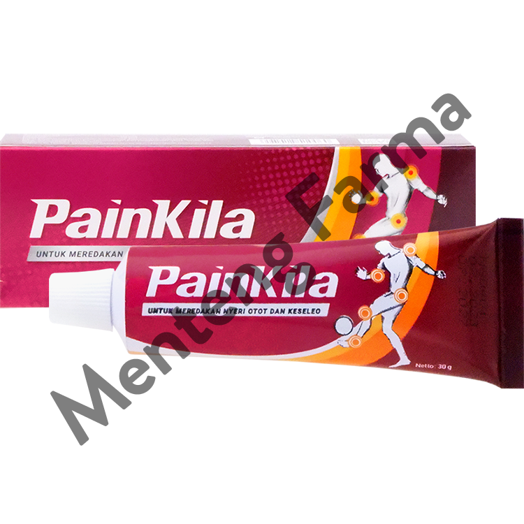 Painkila Cream 30 Gr - Krim Nyeri Otot dan Keseleo - Menteng Farma