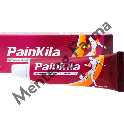 Painkila Cream 30 Gr - Krim Nyeri Otot dan Keseleo - Menteng Farma