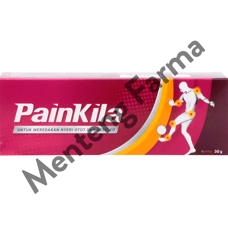 Painkila Cream 30 Gr - Krim Nyeri Otot dan Keseleo - Menteng Farma