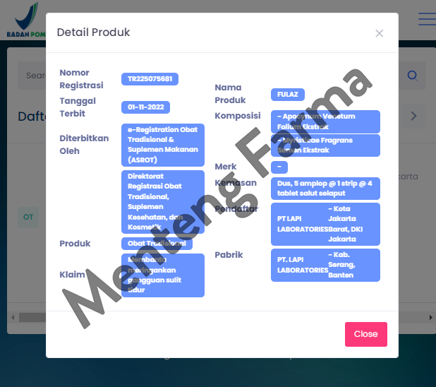 Fulaz 4 Tablet - Meringankan Gangguan Sulit Tidur - Menteng Farma