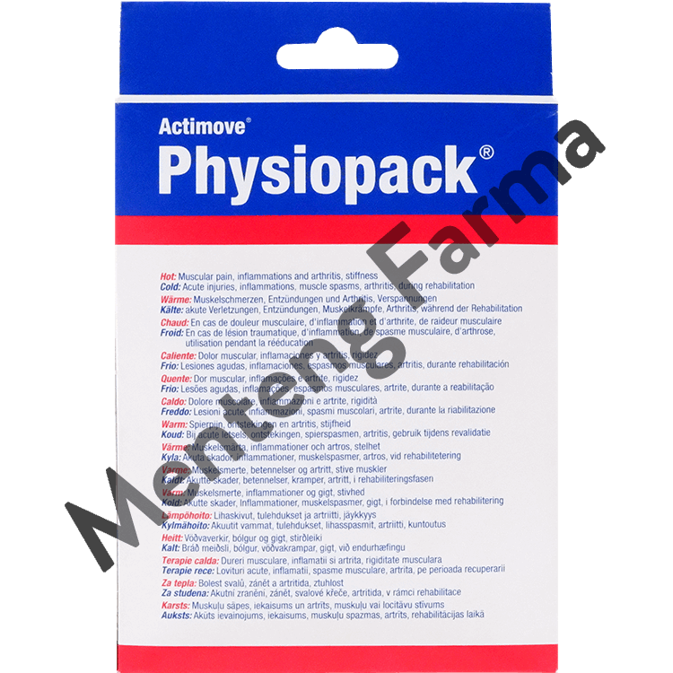 Actimove Physiopack 12 CM x 29 CM - Reusable Gel Terapi Panas atau Dingin