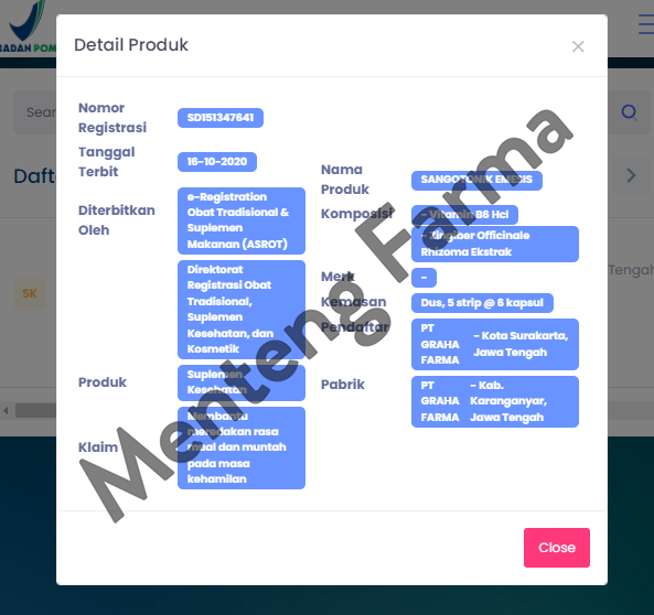 Sangotonik Emesis 6 Kapsul - Meredakan Mual & Muntah di Masa Kehamilan - Menteng Farma