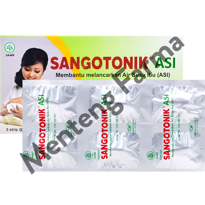 Sangotonik ASI 6 Kapsul - Membantu Melancarkan ASI - Menteng Farma