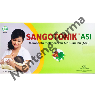 Sangotonik ASI 6 Kapsul - Membantu Melancarkan ASI - Menteng Farma