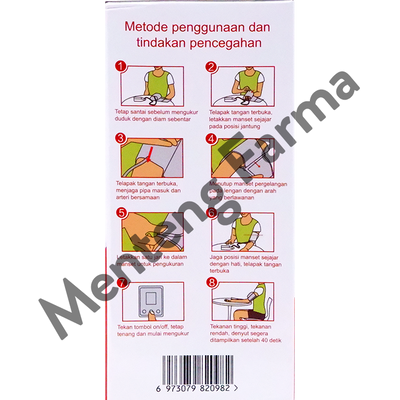 Sinocare BSX-516 Tensimeter Digital Otomatis - Pengukur Tekanan Darah - Menteng Farma