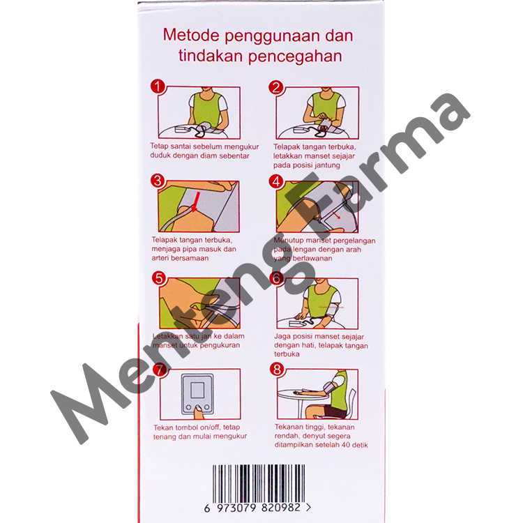 Sinocare BSX-516 Tensimeter Digital Otomatis - Pengukur Tekanan Darah - Menteng Farma