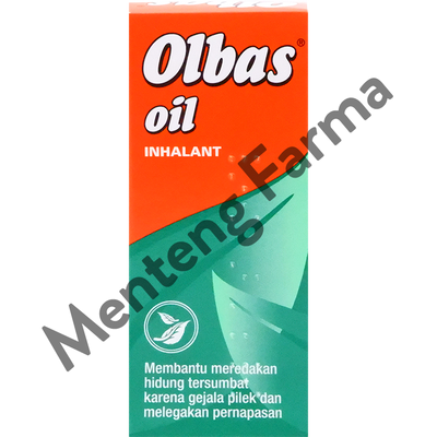 Olbas Oil Inhalant 12 mL - Minyak Aromaterapi Pereda Pilek - Menteng Farma