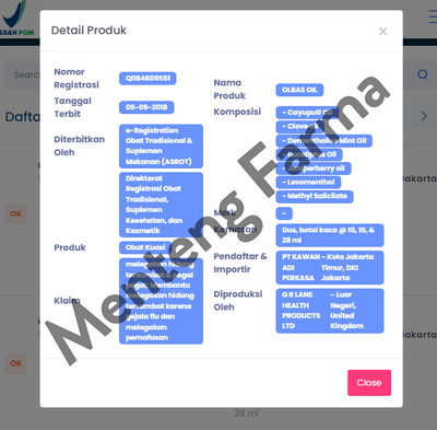 Olbas Oil Inhalant 12 mL - Minyak Aromaterapi Pereda Pilek - Menteng Farma