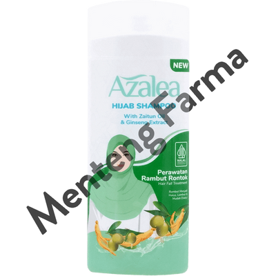 Azalea Hijab Shampoo With Zaitun Oil And Ginseng Extract 170 ML - Perawatan Rambut Rontok