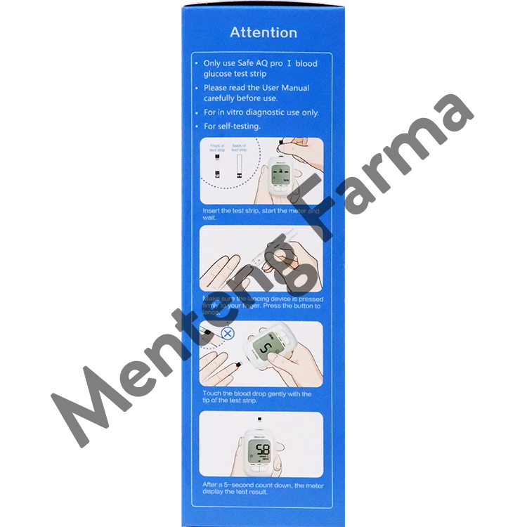 Sinocare Safe AQ Pro I Alat Cek Gula Darah - Menteng Farma
