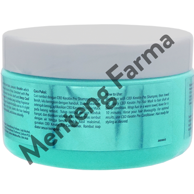 CBD Keratin Pro Daily Hair Mask 250 Gr - Masker Rambut Keratin - Menteng Farma