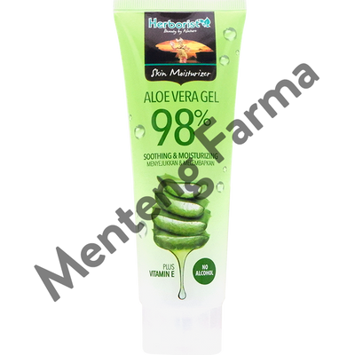 Herborist Skin Moisturizer Aloe Vera Gel Tube 100 Gr - Melembabkan dan Menyejukkan Kulit - Menteng Farma