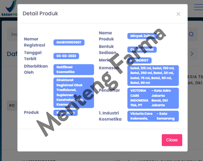 Herborist Minyak Zaitun 75 mL - Melembabkan Kulit - Menteng Farma