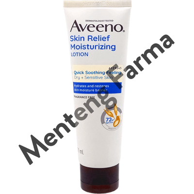Aveeno Skin Relief Moisturizing Lotion 71 mL - Lotion Kulit Kering dan Sensitif