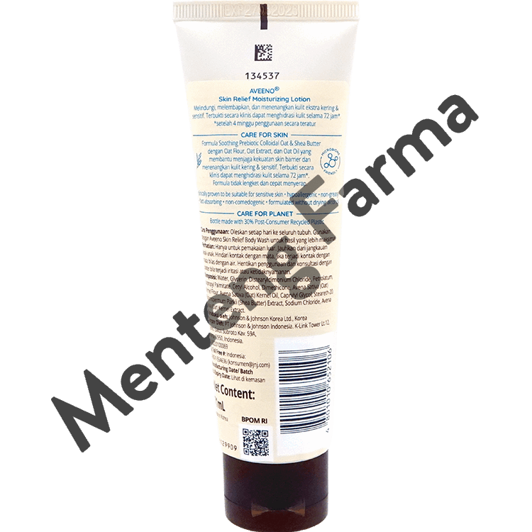Aveeno Skin Relief Moisturizing Lotion 71 mL - Lotion Kulit Kering dan Sensitif