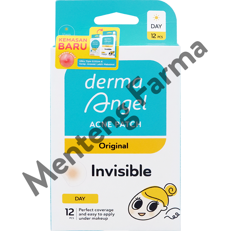 Derma Angel Acne Patch Day 12 Pcs - Plaster Jerawat - Menteng Farma