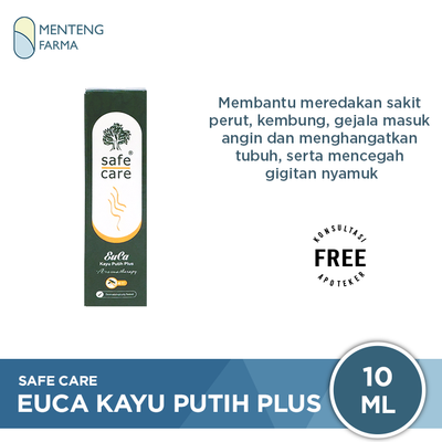 Safe Care EUCA Minyak Kayu Putih Plus Aromatherapy - Menteng Farma