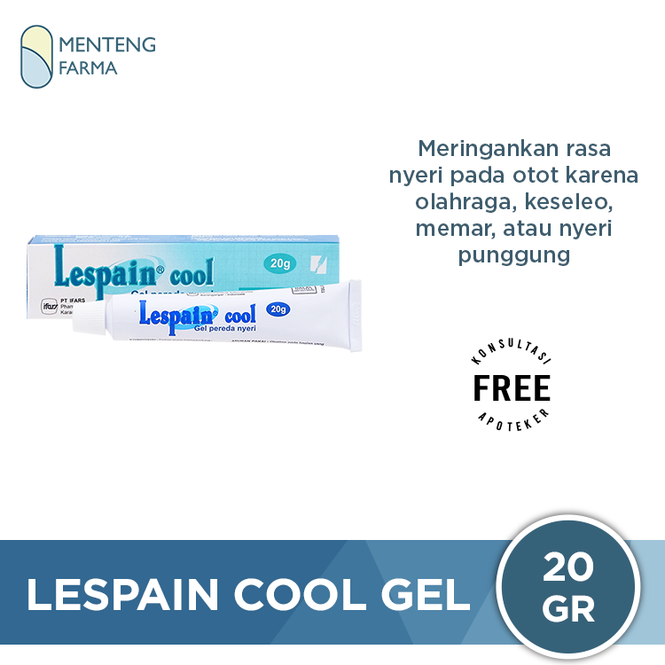 Lespain Cool Gel 20 g - Gel Pereda Nyeri – Apotek