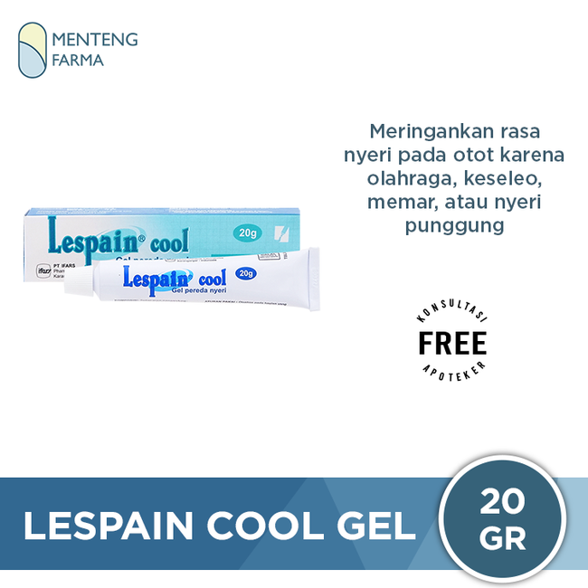 Lespain Cool Gel 20 g - Gel Pereda Nyeri