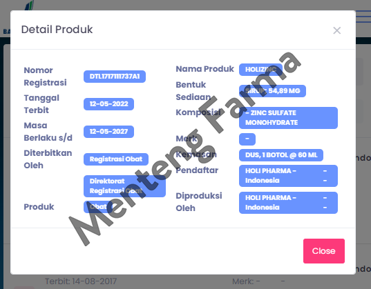 Holizinc Sirup 60 ml - Meringankan Diare pada Anak