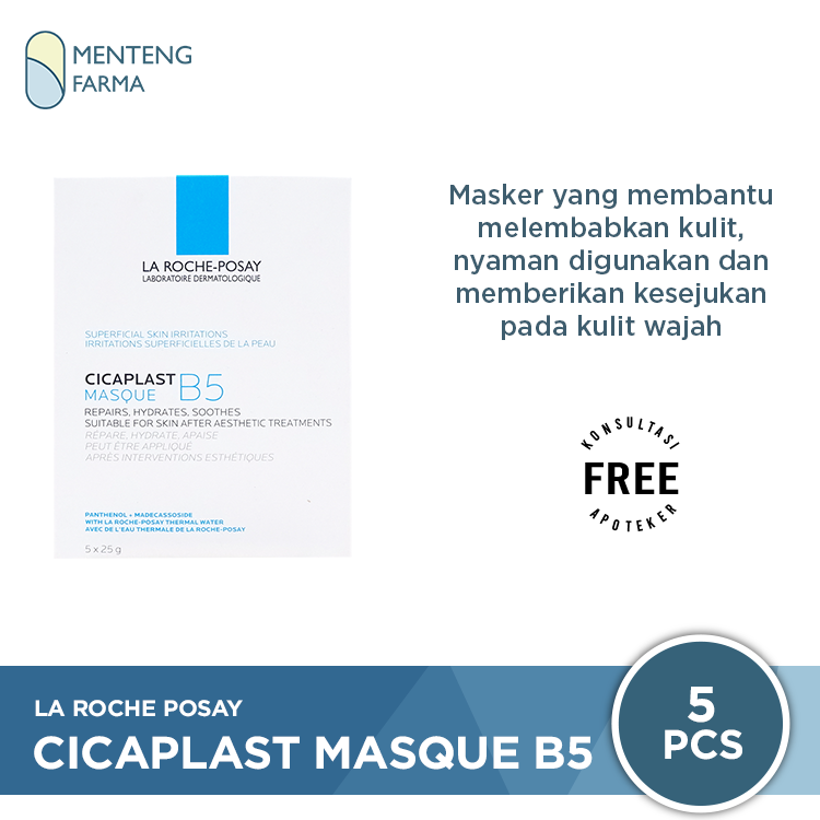 La Roche Posay Cicaplast Masque B5 - Masker untuk Melembabkan Kulit Wajah