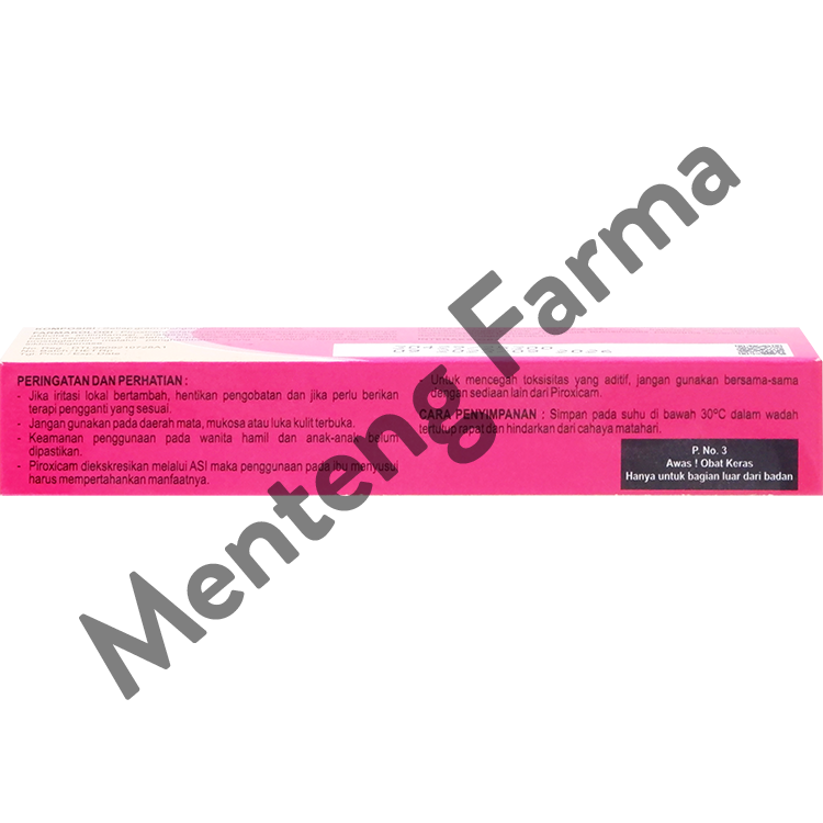 Faxiden 5 mg/g Gel 10 g - Obat Nyeri Otot