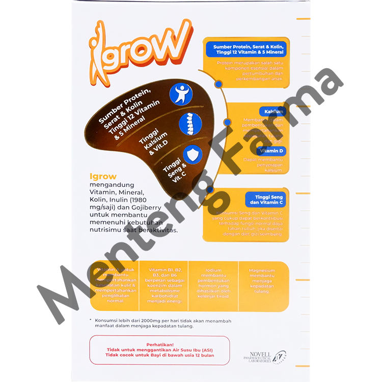 I Grow Karamel 5 Sachet - Susu Pertumbuhan Anak – Apotek