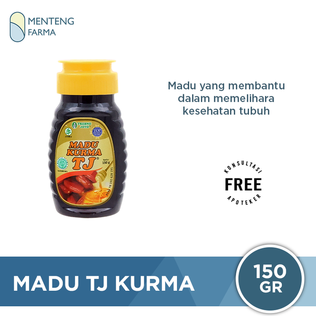 Madu TJ Kurma 150 Gr - Memelihara Kesehatan Tubuh