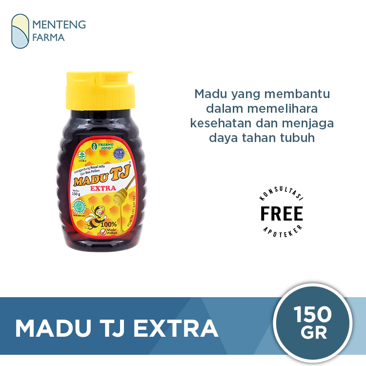 Madu TJ Extra 150 Gr - Memelihara Daya Tahan Tubuh