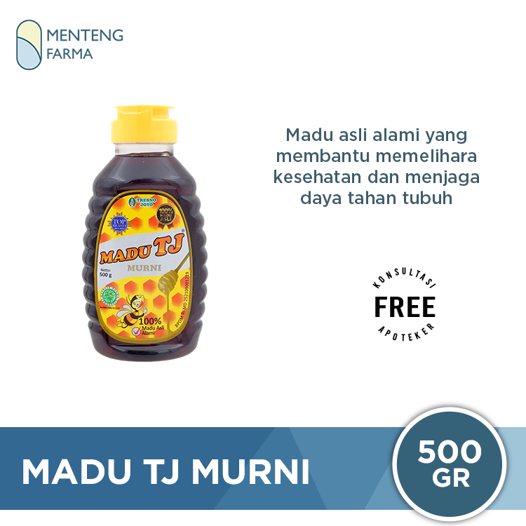 Madu TJ Murni 500 Gr - Memelihara Kesehatan Tubuh