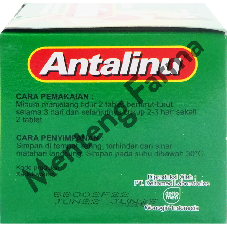 Antalinu 2 Tablet - Meredakan Pegal Linu & Nyeri Otot