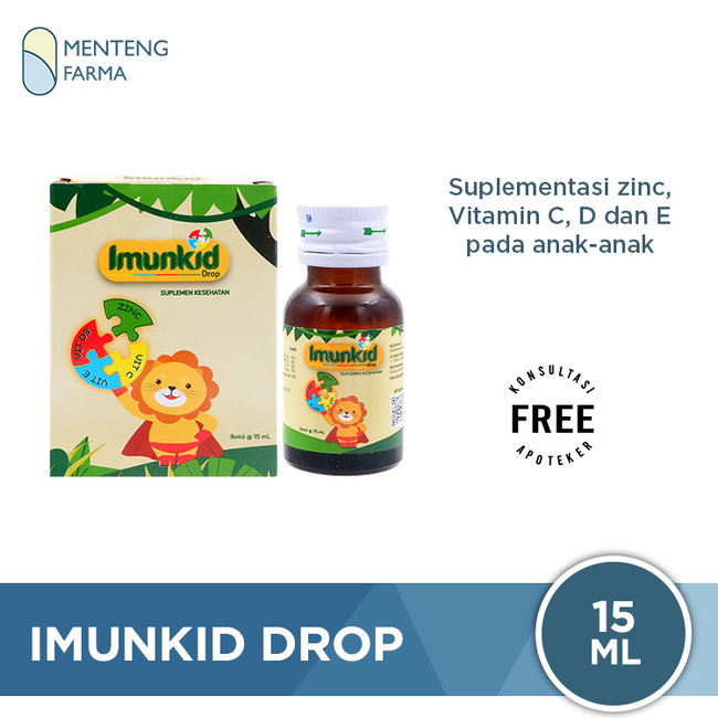 Imunkid Drop 15 mL - Multivitamin Anak